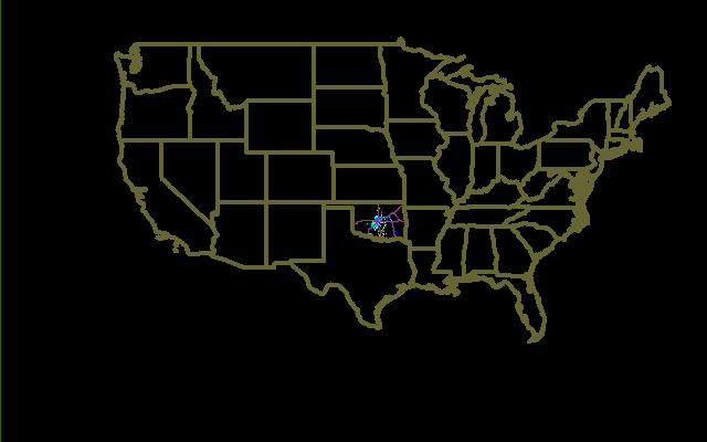 This capture shows a shorter radar loop while zooming in and out.
This shows the detail levels defined for different zoom levels as well as the ability to zoom out to view the entire county.
Everything is, of course, defined via WXML.