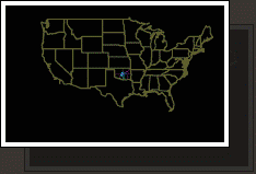 This capture shows a shorter radar loop while zooming in and out.
This shows the detail levels defined for different zoom levels as well as the ability to zoom out to view the entire county.
Everything is, of course, defined via WXML.