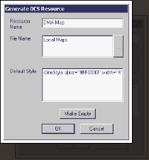 Saving a station to a new OCS resource.