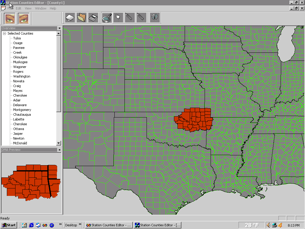 Creating/Editing a station map.